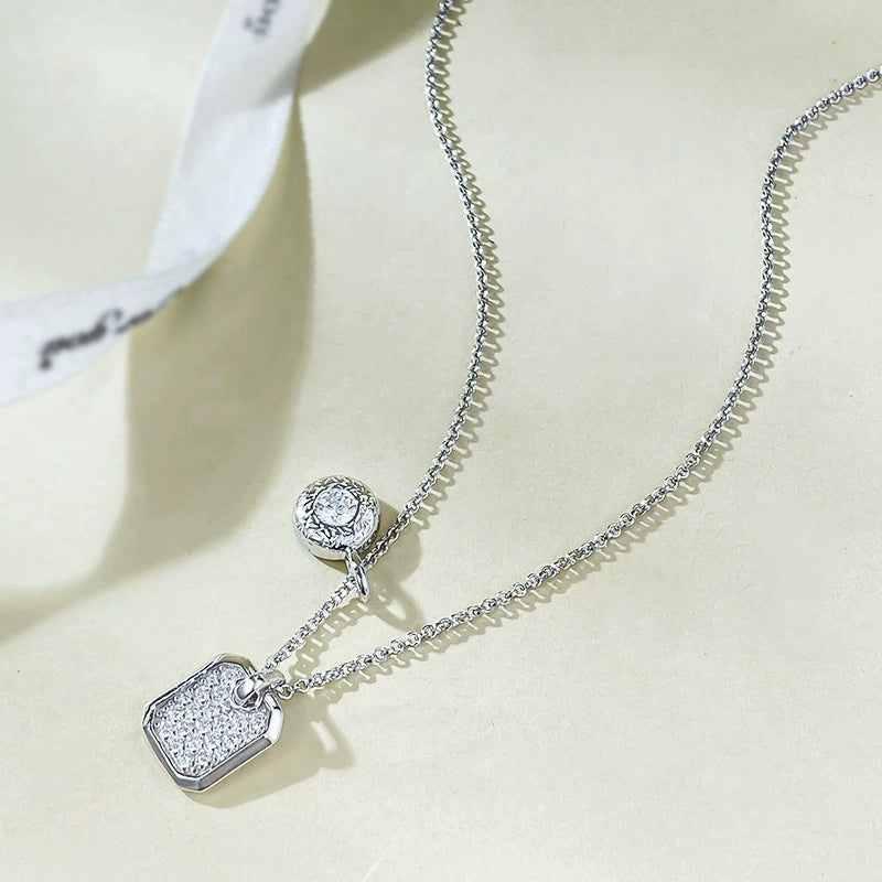 S925 Silver Perfume Bottle Pendant Necklace | Dainty Daily Wear
