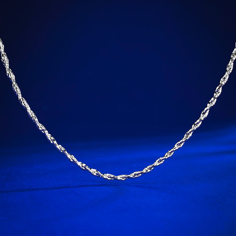 Ricady Jewel 925 Silver Italian Imported Star Wrap Necklace - Unisex