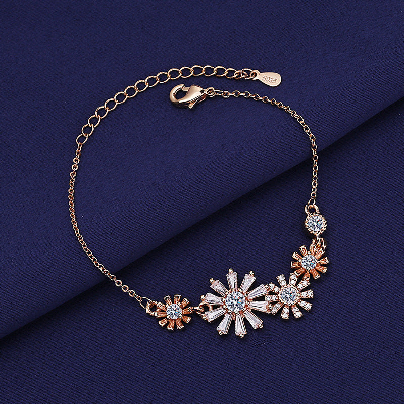 Clover Chain Bracelet in Sterling Silver for Women — Everyday Luck