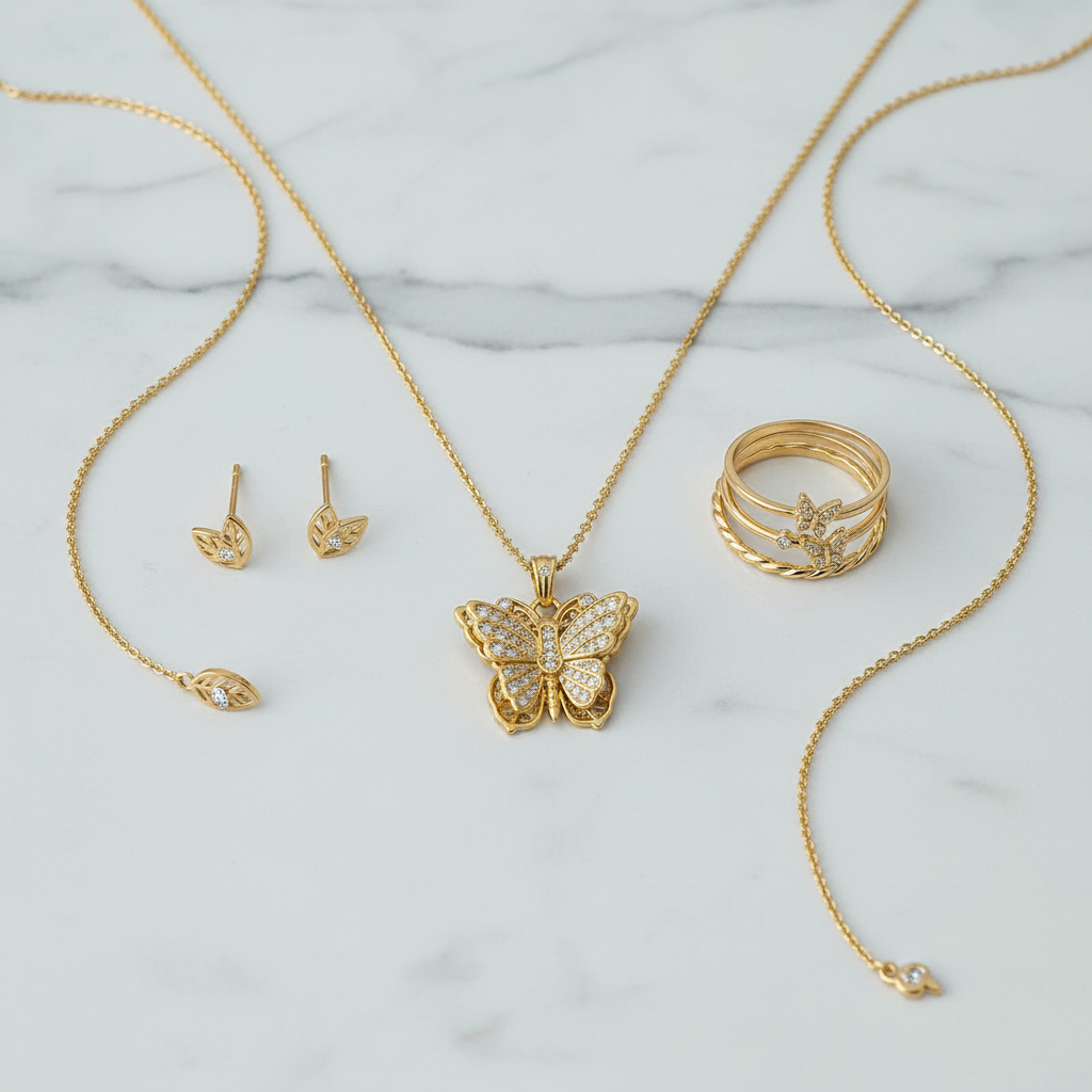Flat lay styling