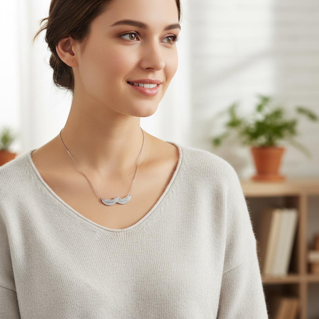 2. 佩戴效果图1 - 日常场景