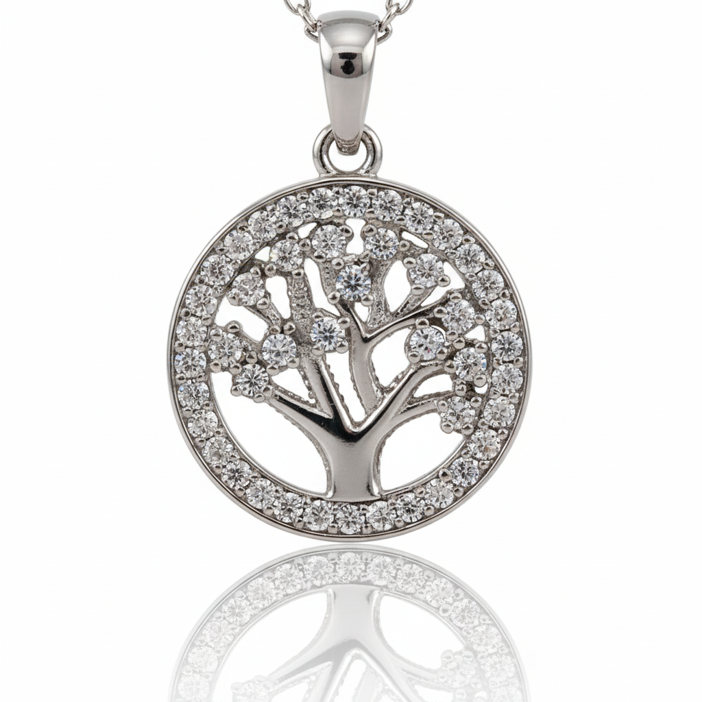 4. 细节近景图 - 水晶与金属质感