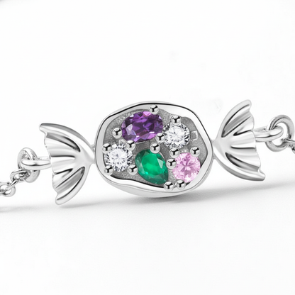 彩色宝石细节特写