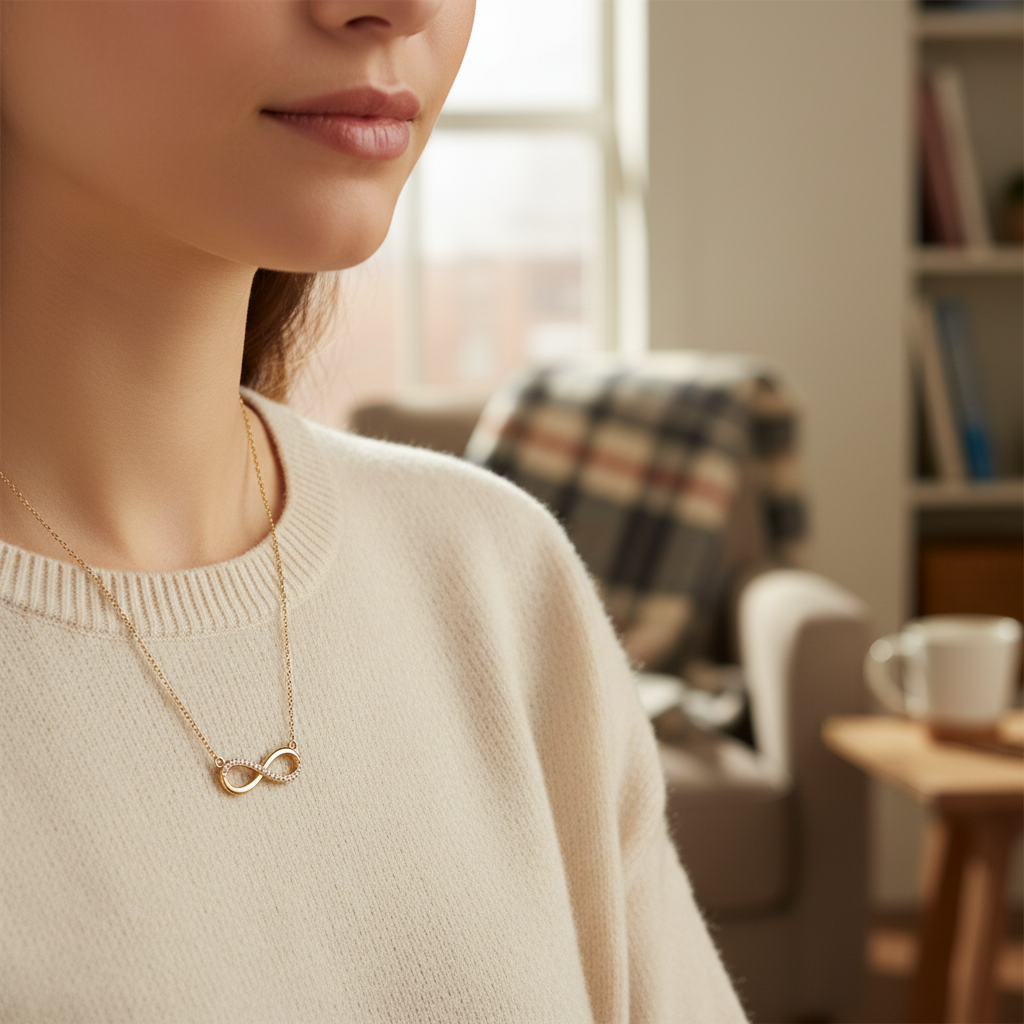 无限符号项链-生活方式佩戴