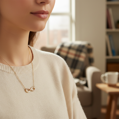 无限符号项链-生活方式佩戴