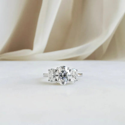 Bold Statement Diamond Ring - Luxury Modern Style