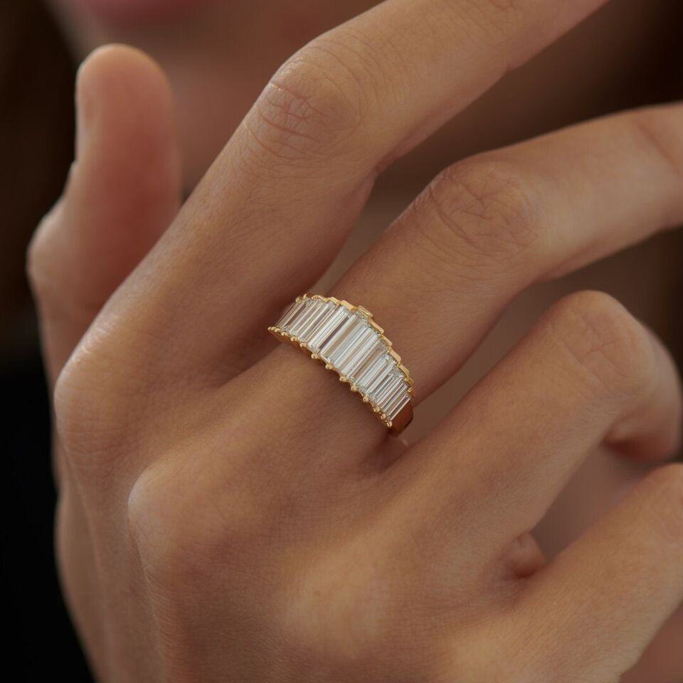 Crown Zircon Ring for Women - Dainty Ins Style Statement Ring | Minimalist Luxury