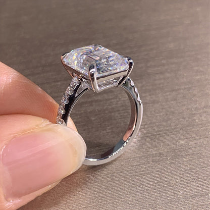 Ricady Jewel 10x12mm Princess Rectangle Simulated Diamond Ring