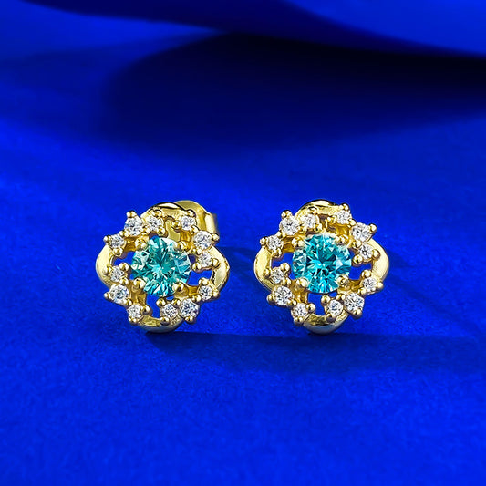 S925 Silver Stud Earrings | Minimalist Daily Wear | 0.5CT