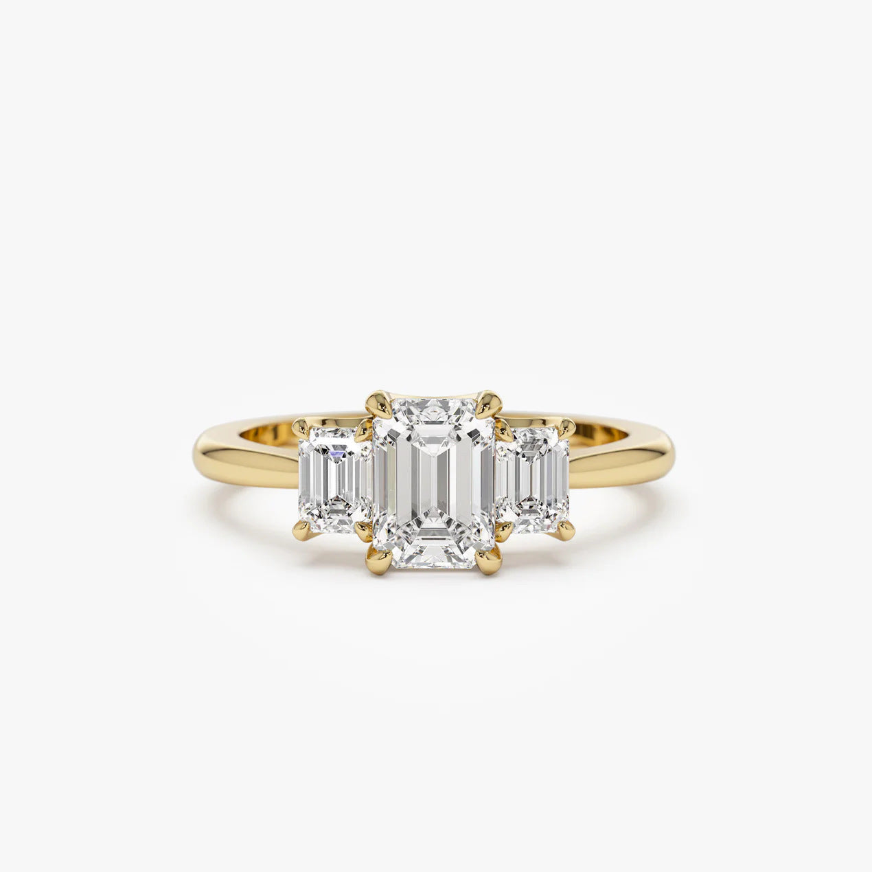Ricady Jewel – Elegant Faceted Cubic Zirconia Promise Ring for Women, Minimalist Sparkle Engagement Band