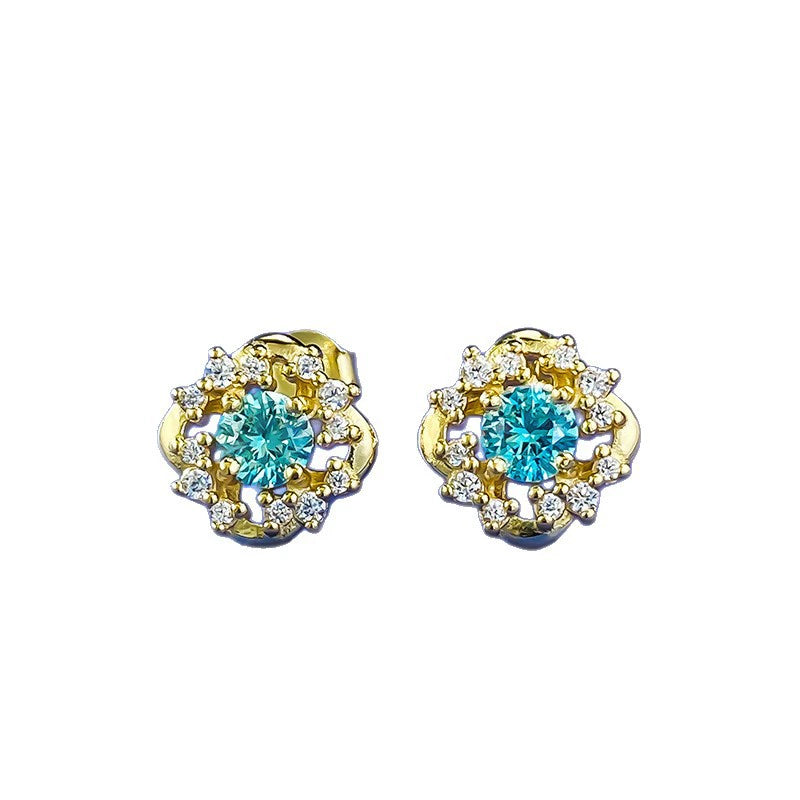 S925 Silver Stud Earrings | Minimalist Daily Wear | 0.5CT