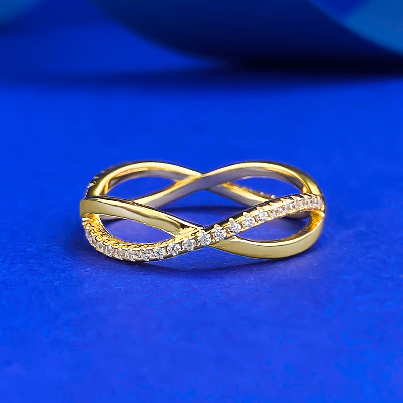 925 Silver Wrapped Ring | Ins Style EU/US Design