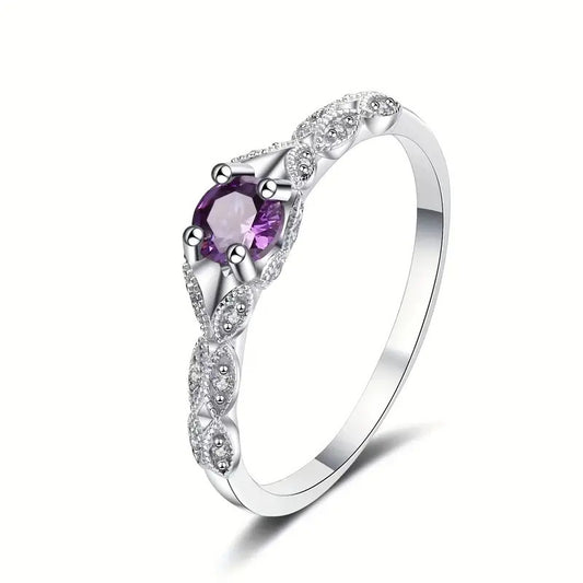 Ricady Jewel Women's Unique Luxury Minimalist Round Fashion Ring