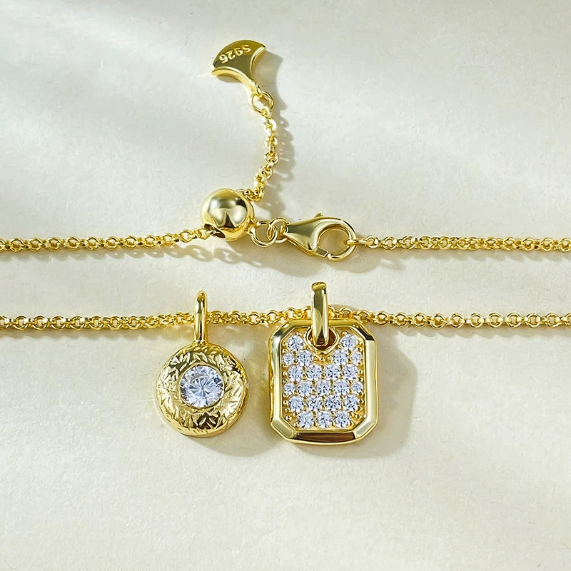S925 Silver Perfume Bottle Pendant Necklace | Dainty Daily Wear