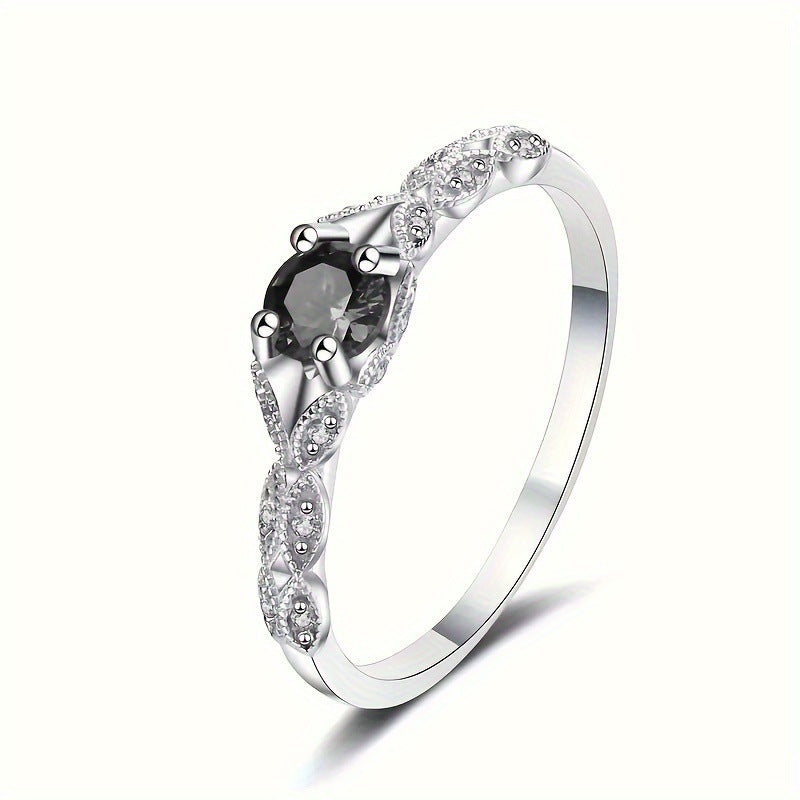 Ricady Jewel Women's Unique Luxury Minimalist Round Fashion Ring