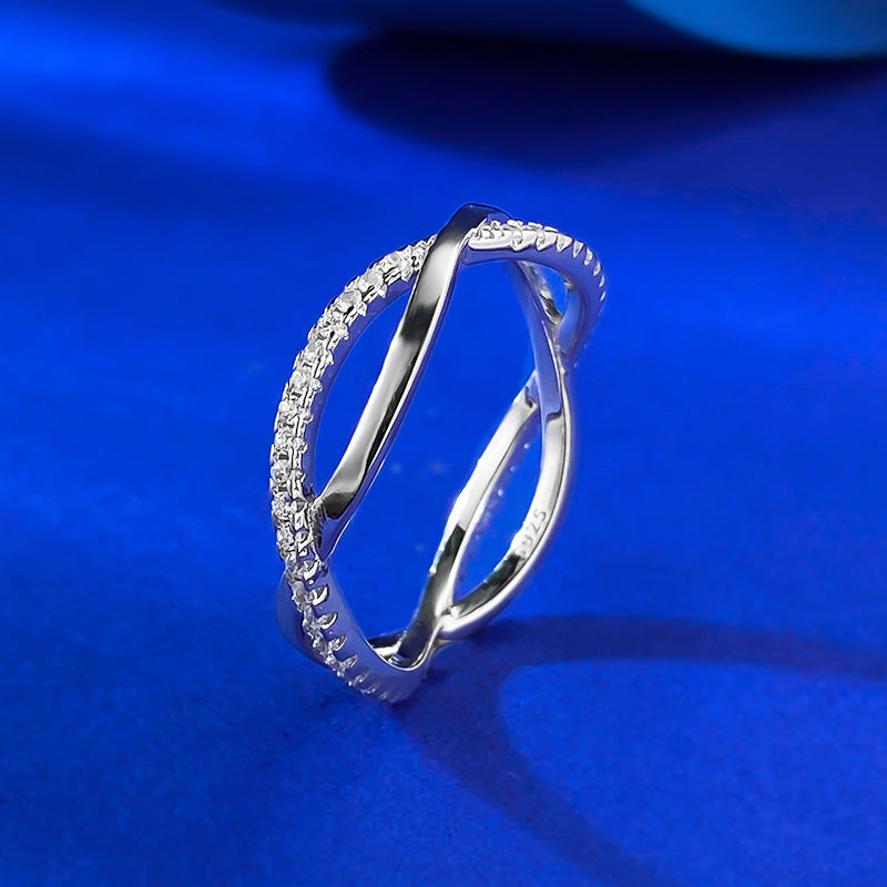 925 Silver Wrapped Ring | Ins Style EU/US Design
