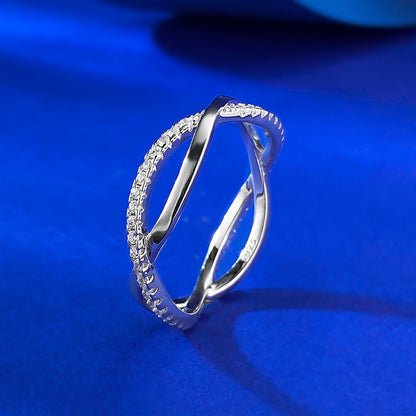 925 Silver Wrapped Ring | Ins Style EU/US Design