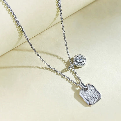 S925 Silver Perfume Bottle Pendant Necklace | Dainty Daily Wear