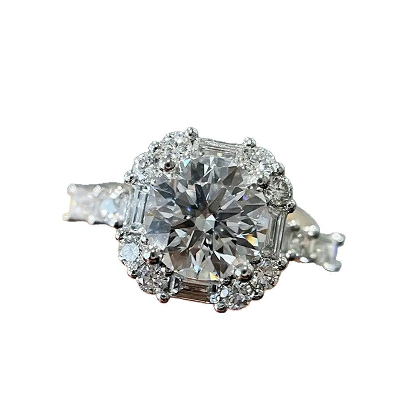Ricady Jewel Dainty Pavé Zircon Ring - Fairycore Ins Style Luxury