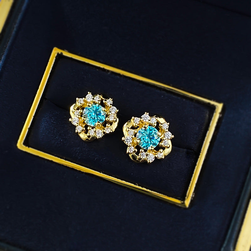 S925 Silver Stud Earrings | Minimalist Daily Wear | 0.5CT