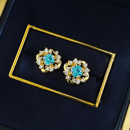S925 Silver Stud Earrings | Minimalist Daily Wear | 0.5CT
