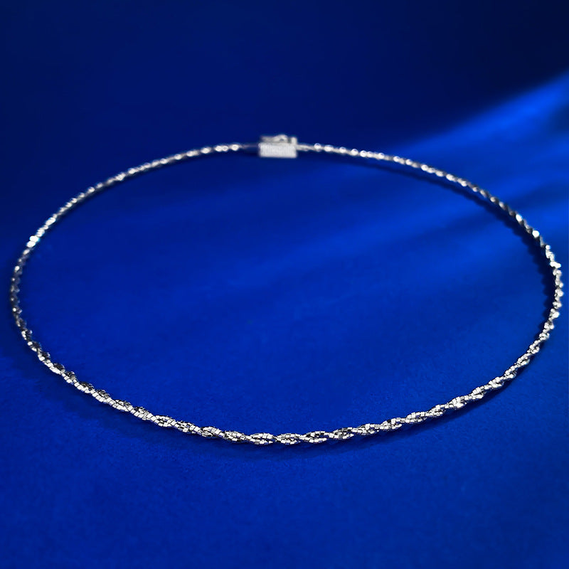 Ricady Jewel 925 Silver Italian Imported Star Wrap Necklace - Unisex