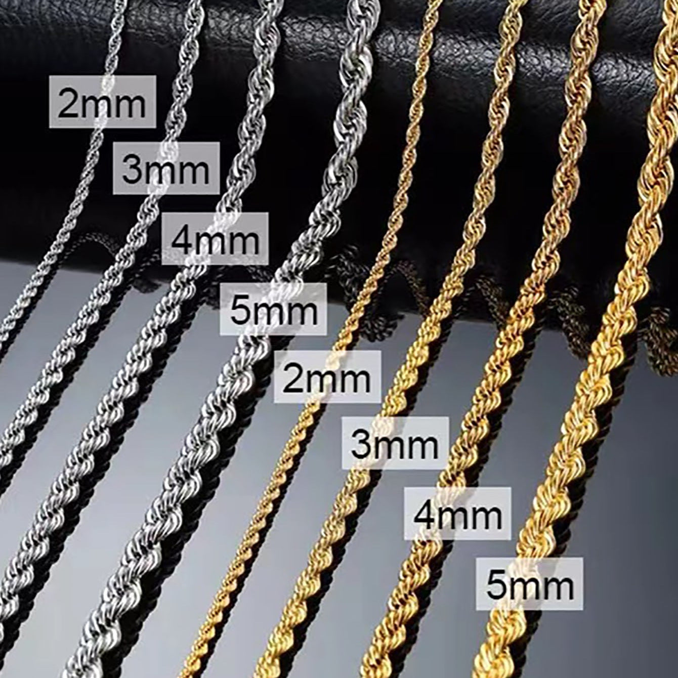Titanium Steel Twist Chain Pendant - Men's Fashion Collarbone Necklace