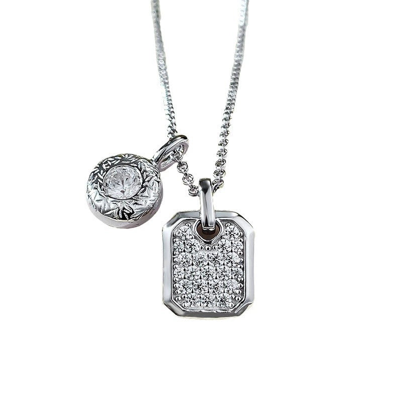 S925 Silver Perfume Bottle Pendant Necklace | Dainty Daily Wear