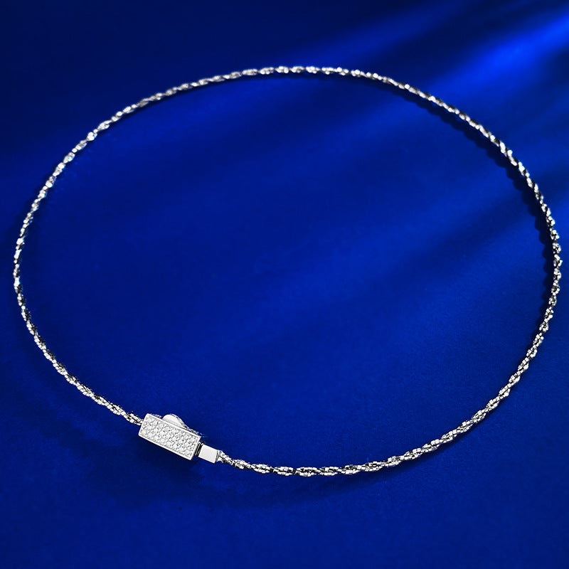 Ricady Jewel 925 Silver Italian Imported Star Wrap Necklace - Unisex