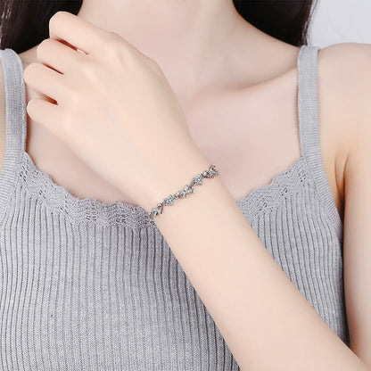 Bow Vine Chain Bracelet in Sterling Silver for Women — Everyday Sweet