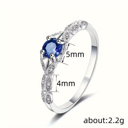 Ricady Jewel Women's Unique Luxury Minimalist Round Fashion Ring