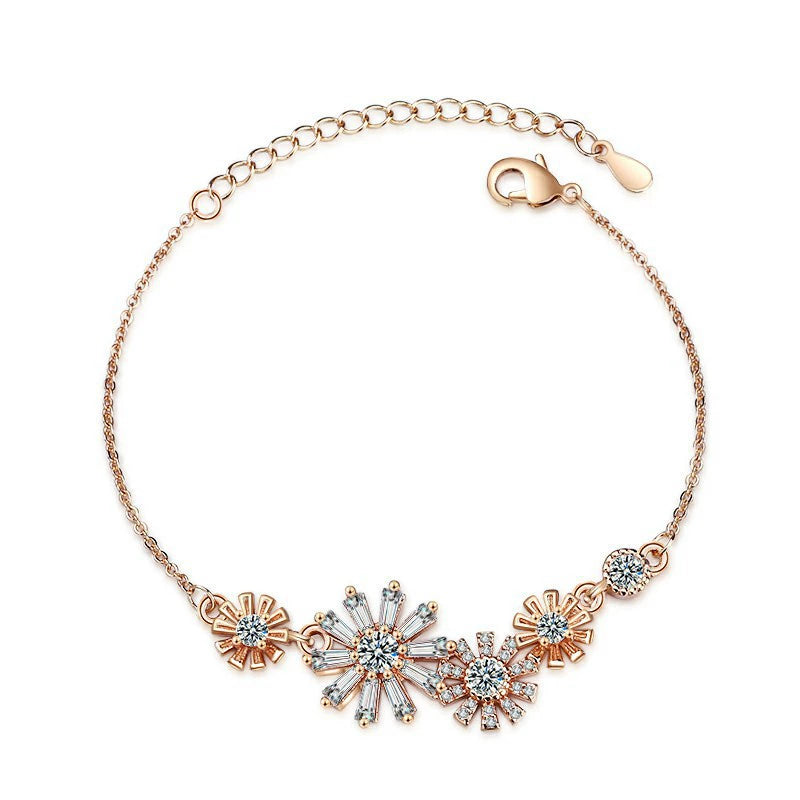 Clover Chain Bracelet in Sterling Silver for Women — Everyday Luck