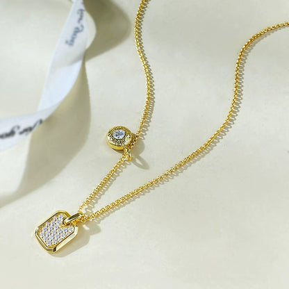 S925 Silver Perfume Bottle Pendant Necklace | Dainty Daily Wear