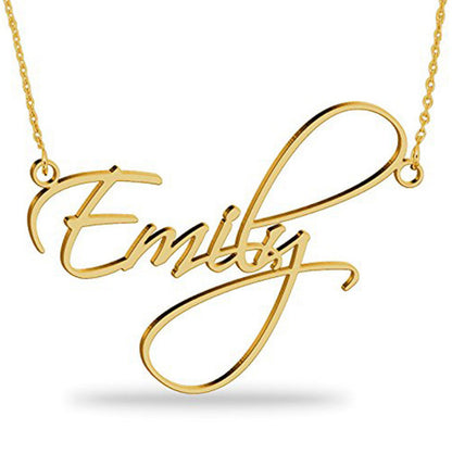 Personalizable XOXO Letter Pendant Necklace with Diamond Accents in 925 Sterling Silver