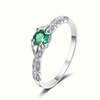 Ricady Jewel Women's Unique Luxury Minimalist Round Fashion Ring