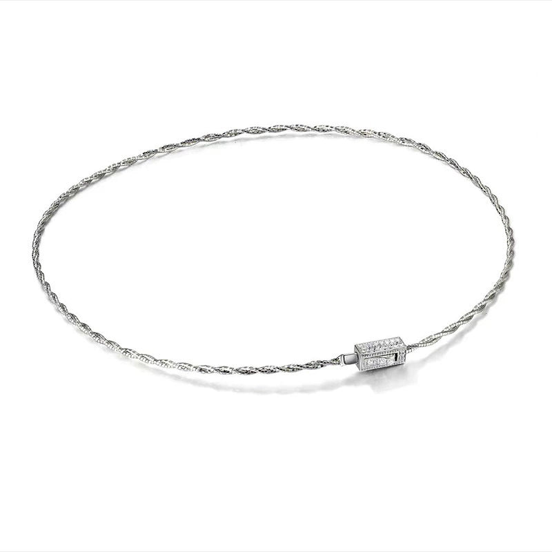 Ricady Jewel 925 Silver Italian Imported Star Wrap Necklace - Unisex