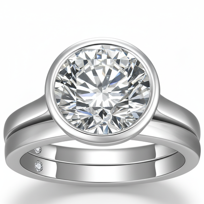 Bezel ring macro detail