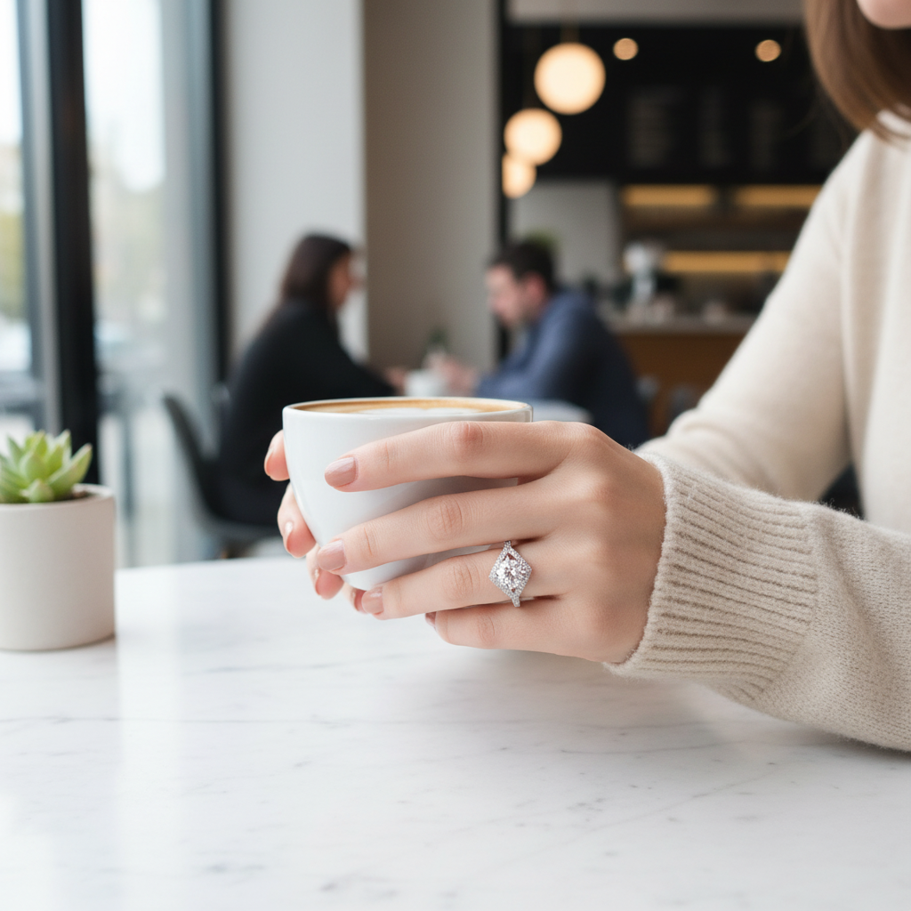 Crown Halo Ring - Lifestyle Café