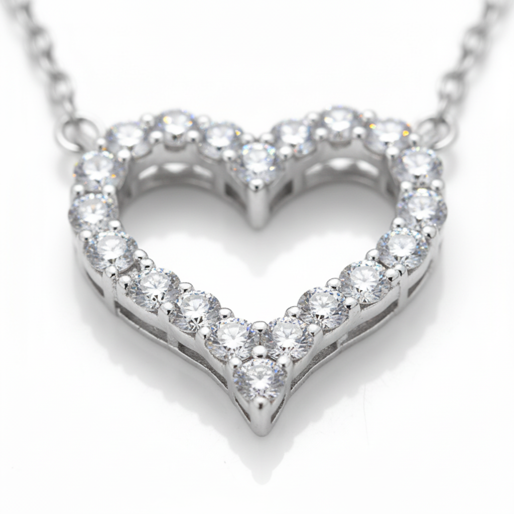 Detail - Heart Pavé Stones