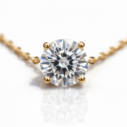 Detail - Moissanite Stone Facets