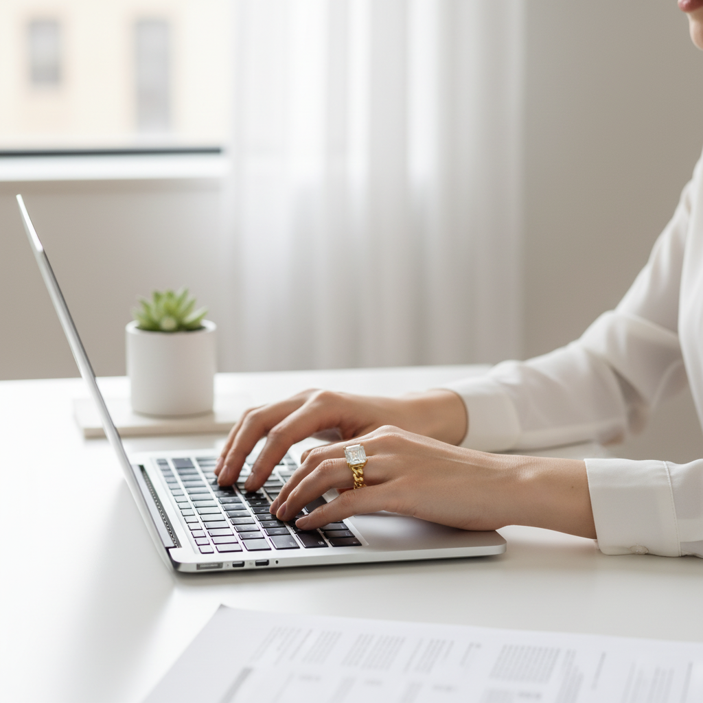 Emerald Cut Ring - Lifestyle Work