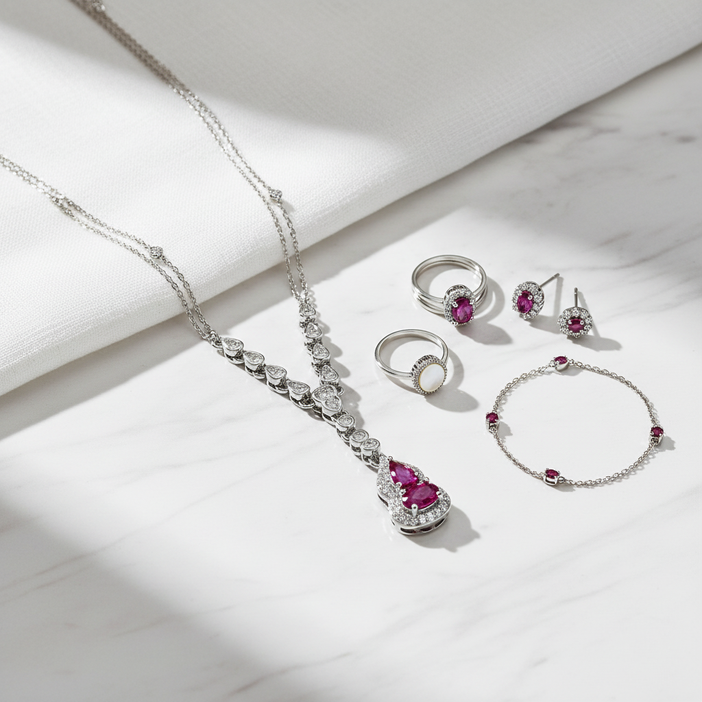 Flat lay - styling accessories