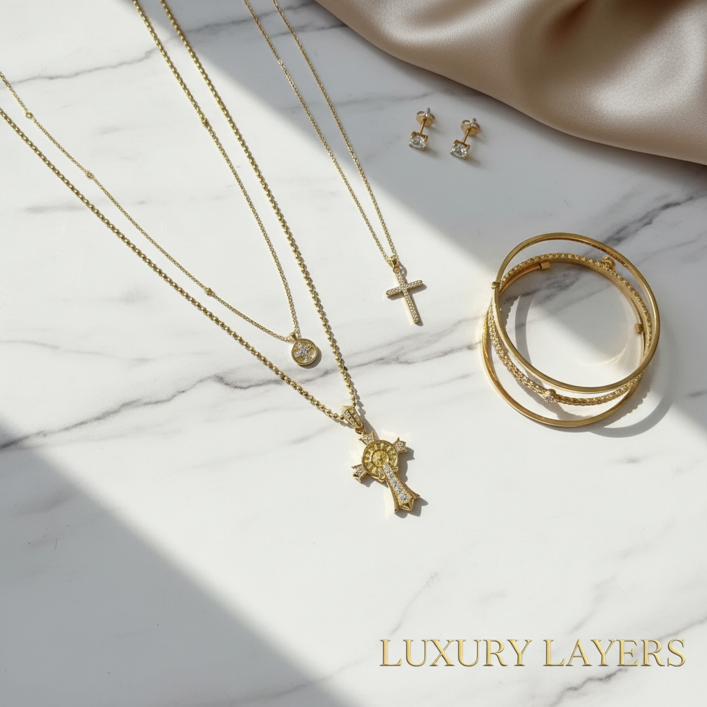 Flat lay styling shot