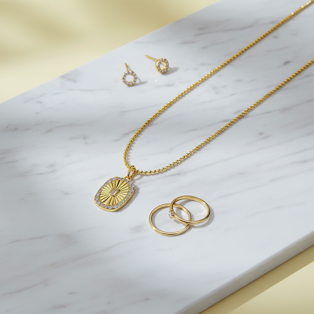 Flat lay styling