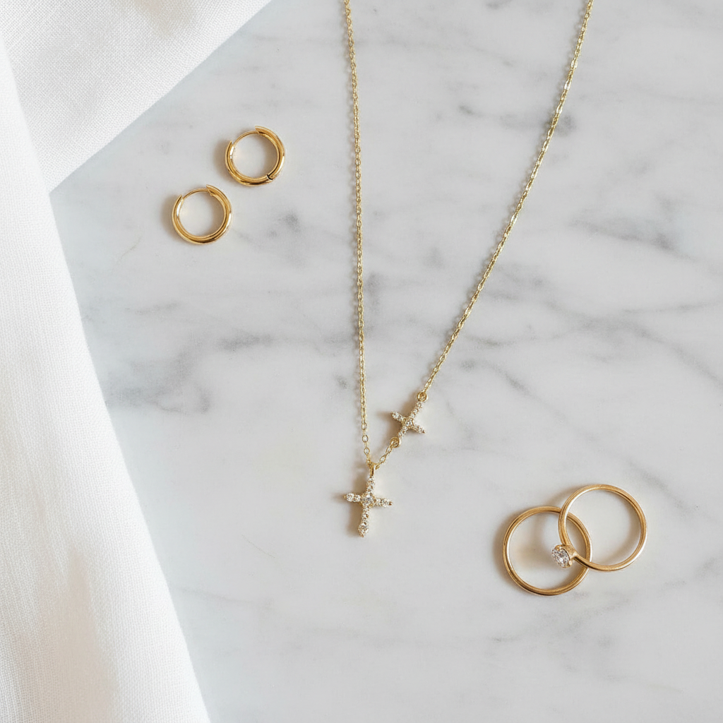 Flat lay styling