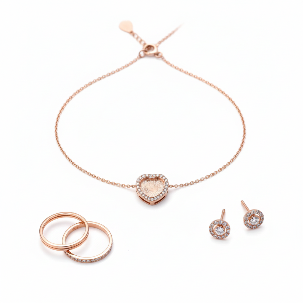 Flat Lay with Jewelry