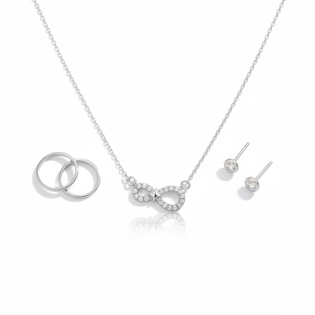 Flat Lay with Jewelry