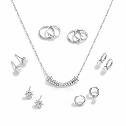 Flat Lay with Jewelry