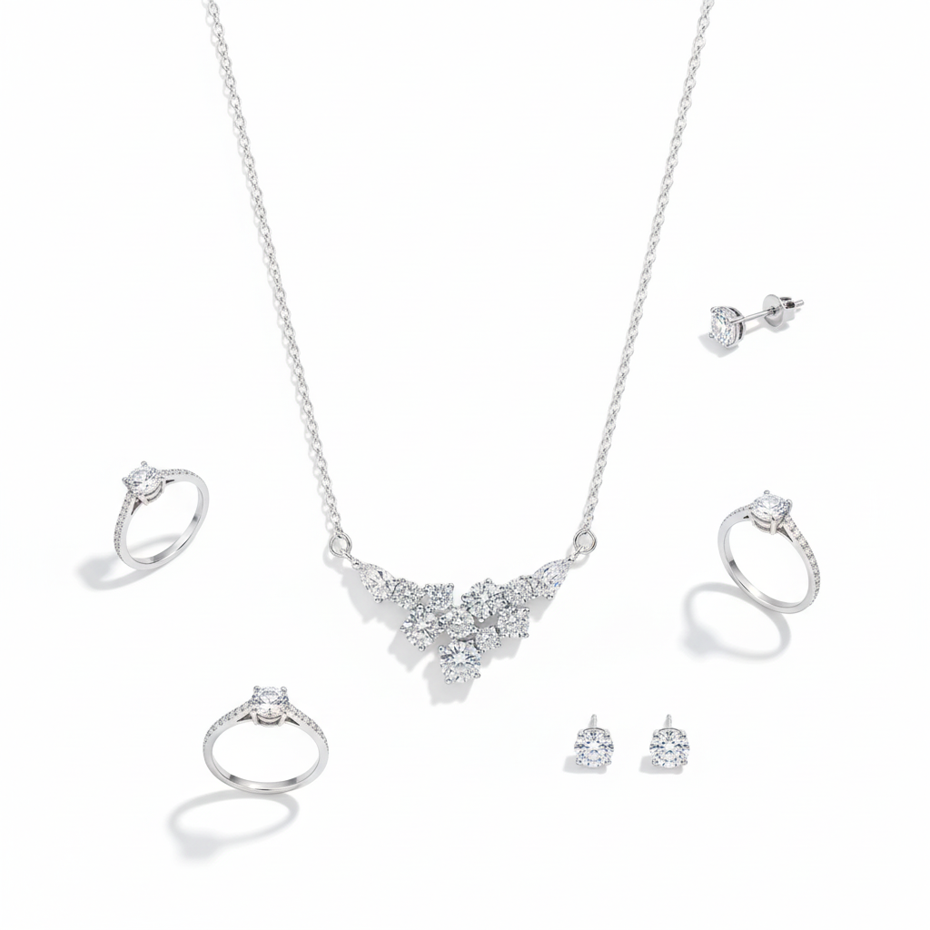 Flat Lay with Jewelry