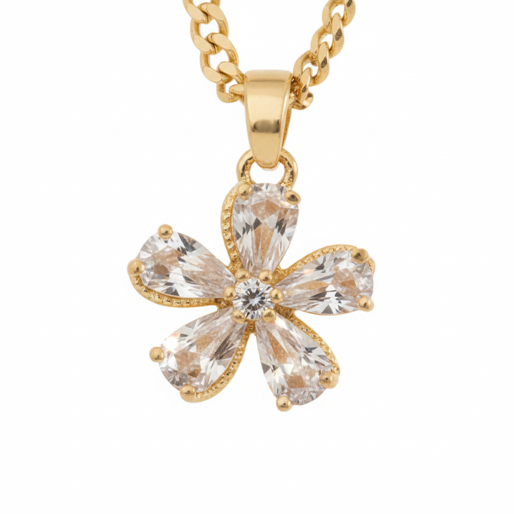 Flower Pendant Detail